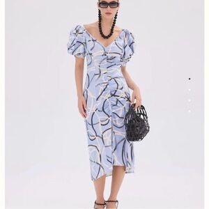 CULT GAIA TIMEA RUCHED DRESS